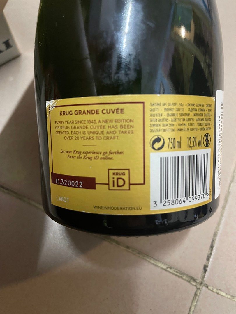 Buy Krug : Grande Cuvee 169eme Edition Champagne online
