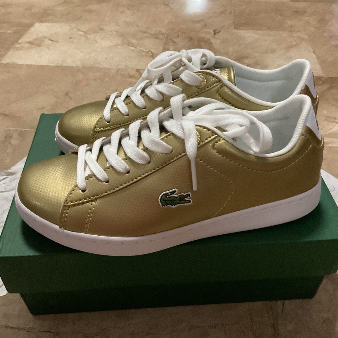 Lacoste Carnaby Evo 119 Gold color