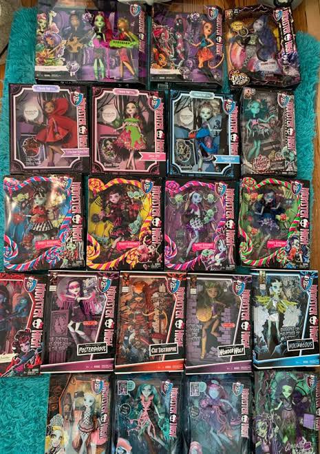 Monster high dolls in box deals