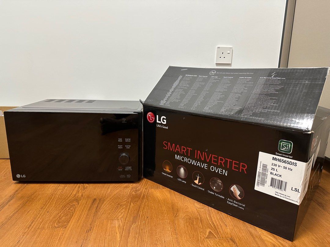 LG Smart Inverter Microwave Oven 25L, TV & Home Appliances, Kitchen