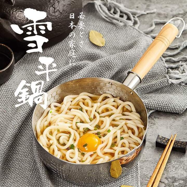 limited stock 18cm Stainless Steel Yukihira Pan Traditional Japanese