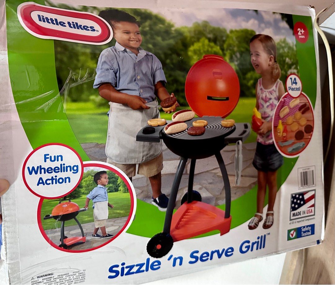 Little tikes grill set, Hobbies & Toys, Toys & Games on Carousell