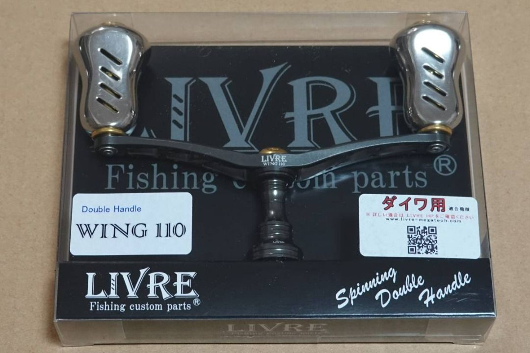 LIVRE WING 110(libre wing 110)Fino+旋鈕大和WD110-FPD1青銅色/黃金