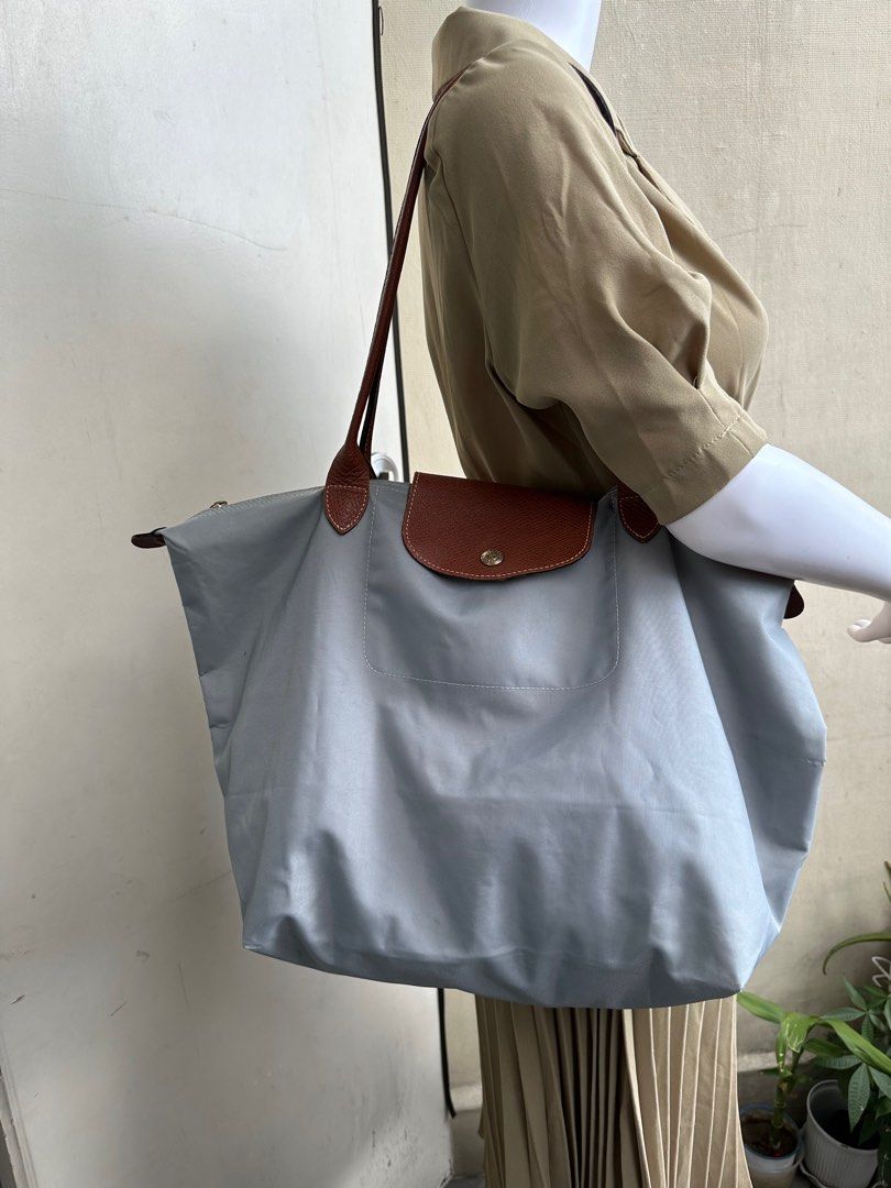 Longchamp large best sale long handle