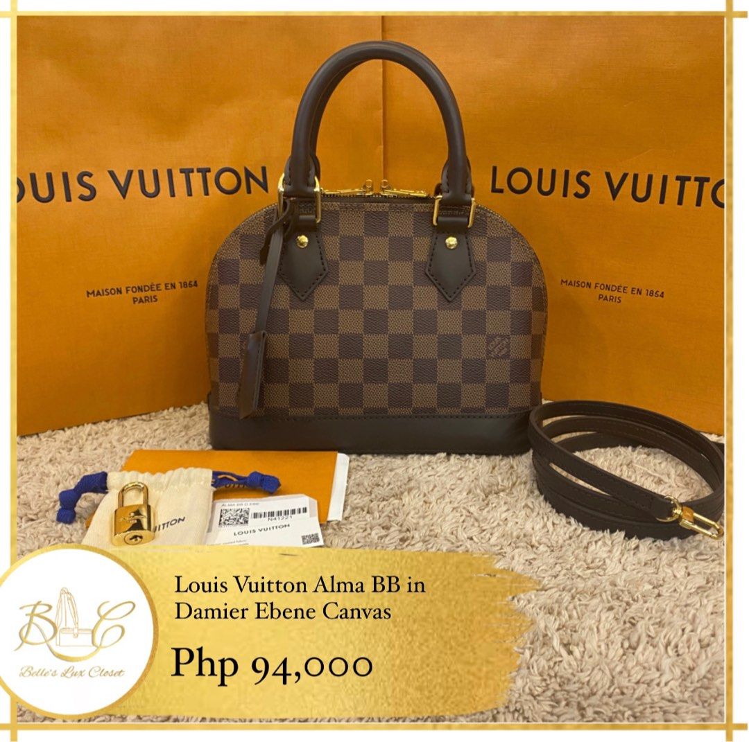 Lv bb Alma, Luxury, Bags & Wallets on Carousell
