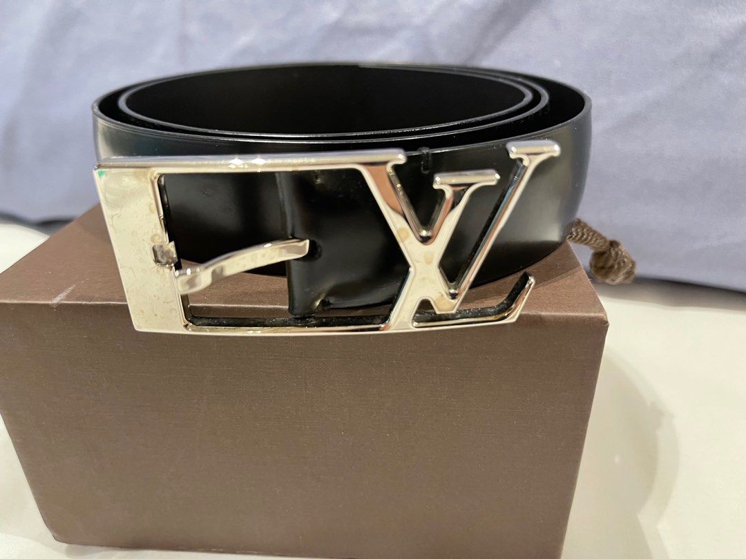 Louis Vuitton Men's LV Prism Leather Belt