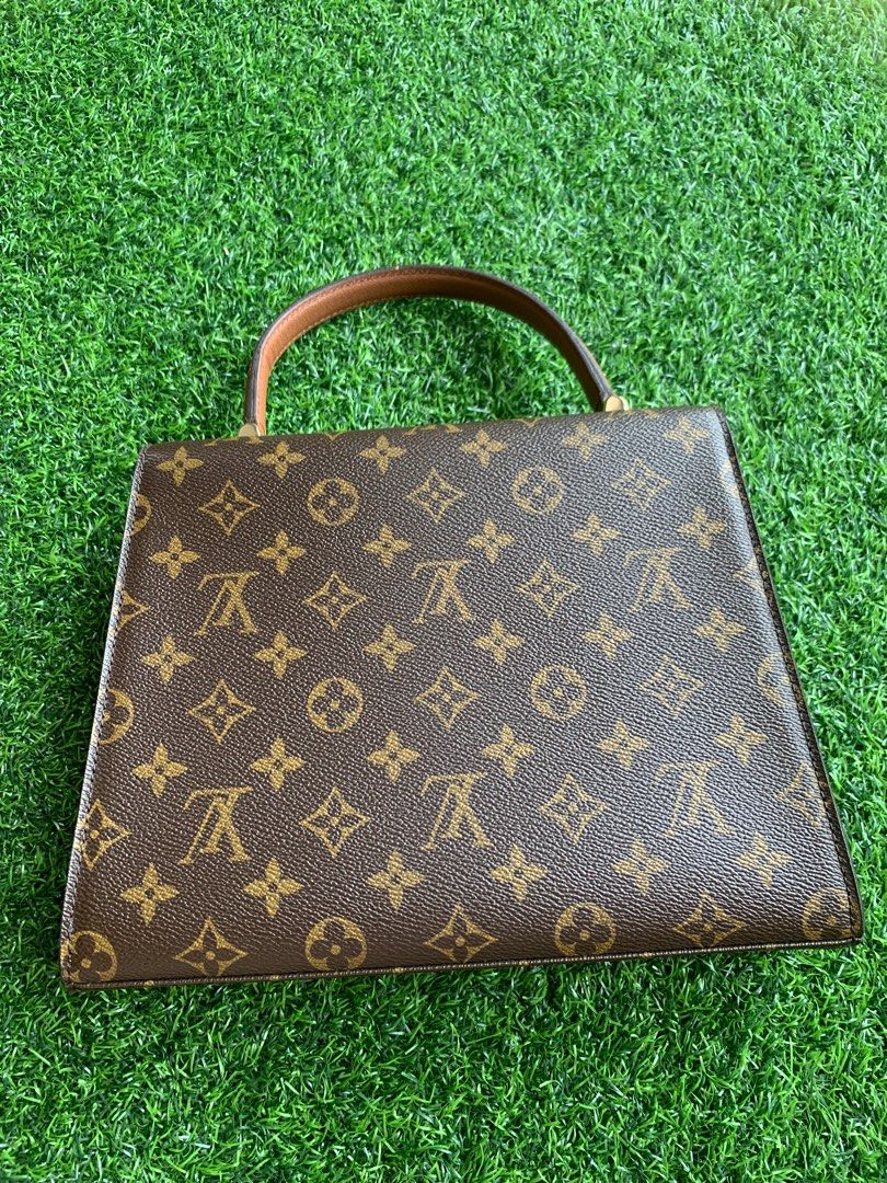 LV Malesherbes Top Handle Handbag, Luxury, Bags & Wallets on Carousell