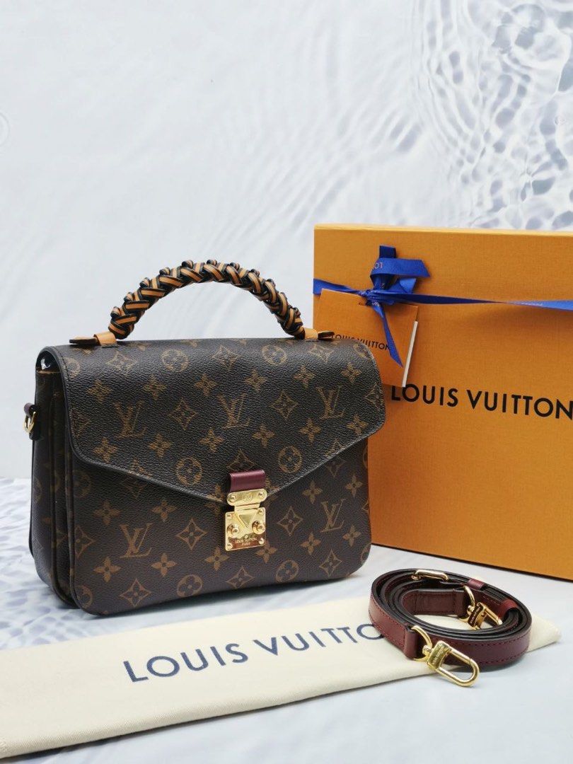 LOUIS VUITTON POCHETTE METIS BRAIDED HANDLE