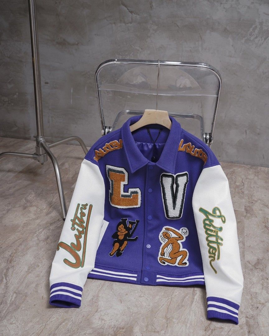 LV varsity jacket : r/DHgate