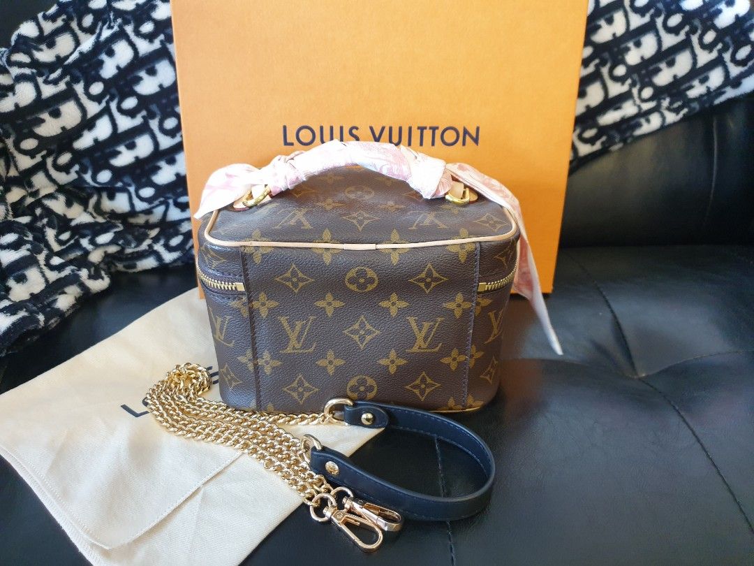 LV Louis Vuitton Nice Mini Toiletry Pouch Bag