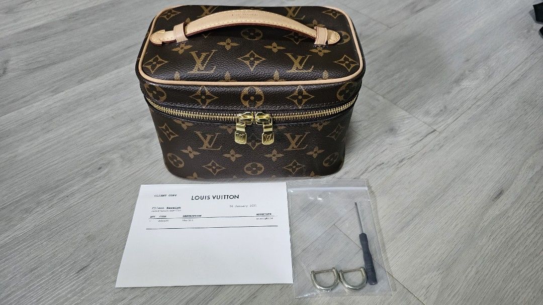 Louis Vuitton Nice Nano Unboxing & Extensive What Fit's for Travel & Every  Day Use 