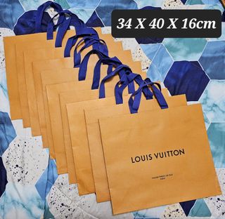 LV Paper Bag (31 x 40 x 16cm), Luxury, Bags & Wallets on Carousell