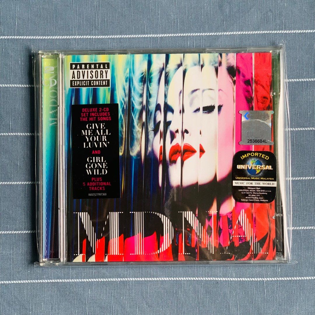 Madonna - MDNA [Imported Edition] CD, Hobbies & Toys, Music & Media, CDs &  DVDs on Carousell