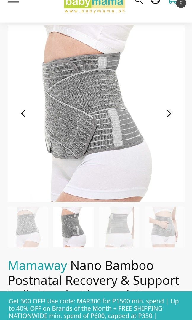 Mamaway Binder, Women's Fashion, Bottoms, Other Bottoms on Carousell