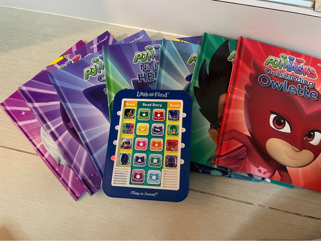 ME reader PJ Masks x 7 + reader, 興趣及遊戲, 書本 & 文具, 小說 & 故事書 Carousell