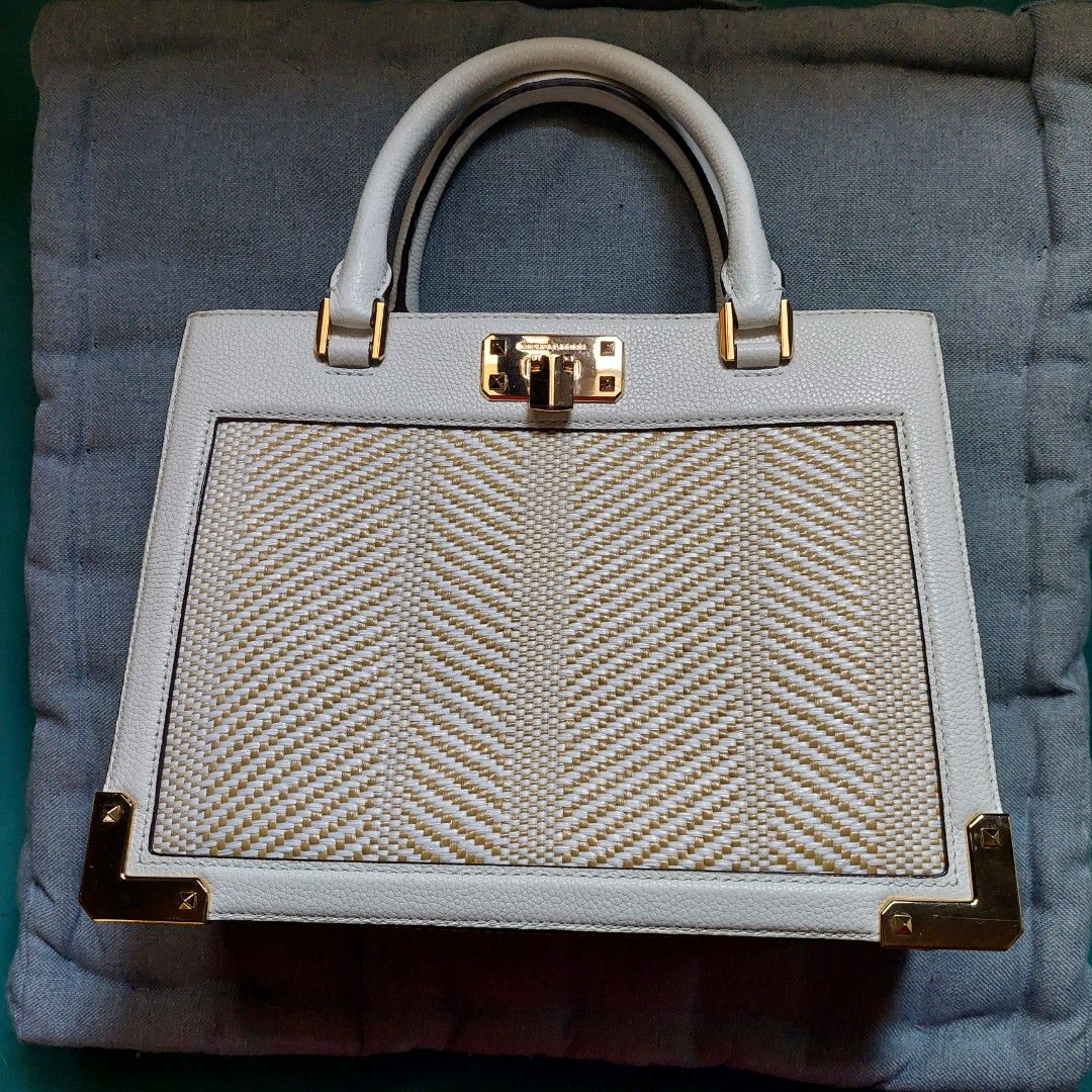 Michael kors best sale kinsley accordion satchel