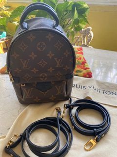 LV Embossed Mini Palm Spring Backpack, Women's Fashion, Bags & Wallets,  Backpacks on Carousell