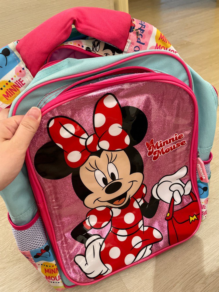 Girl minnie mouse backpack hotsell