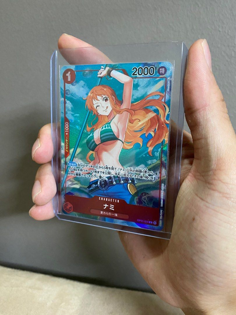 One Piece Nami Alter MINT] One Piece OP-01 NAMI Alternate Art, Hobbies & Toys, Toys & Games on  Carousell