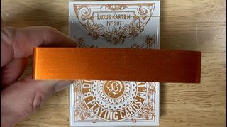 Murphy's Magic - 19th Cent. B. Dondorf "Four Continents" (Copper - Orange Brown Gilded) Luxury Playing Cards, by Will Roya, restoration of antique deck by Azured Ox, Kickstarter, USPCC 2023, fine Art, Revived. Limited edition of 300. Brand new, sealed, MM