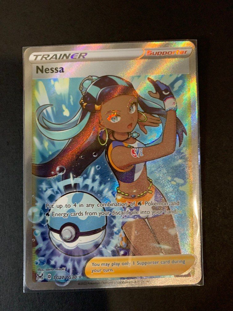 Nessa full art TG, Hobbies & Toys, Toys & Games on Carousell Nessa full art TG, Hobbies & Toys, Toys & Games on Carousell