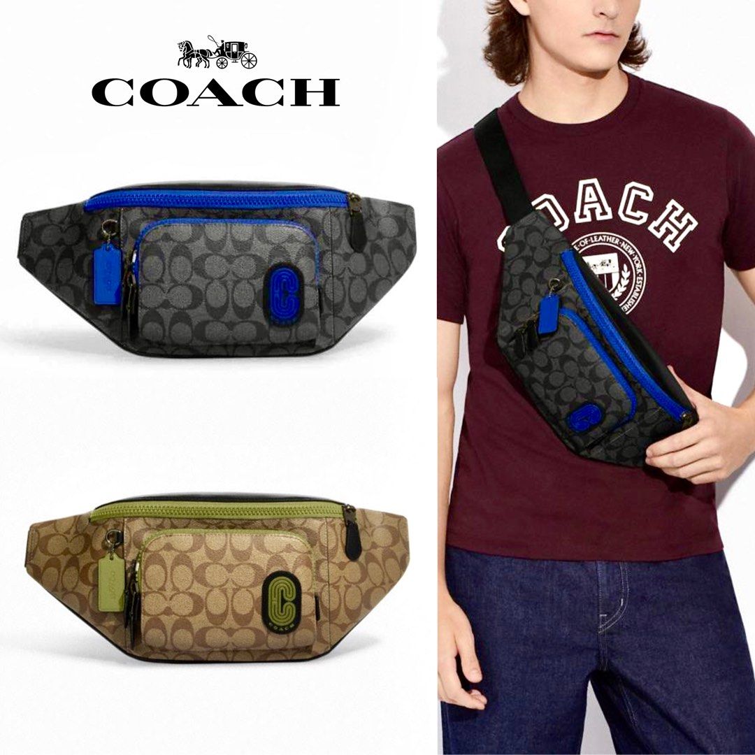 Pouch bag coach man sale