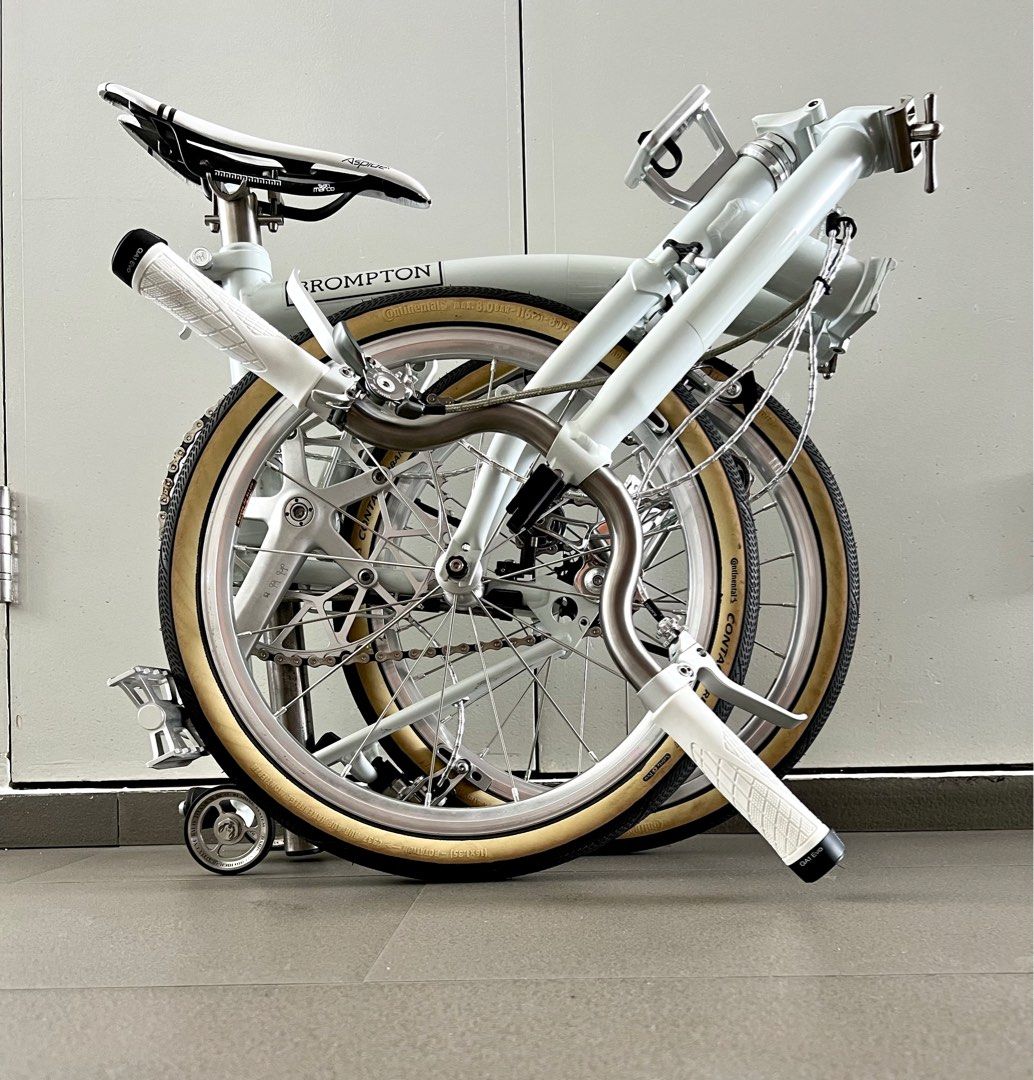 New Design H H Mid Riser M bar handlebar brompton aceoffix foldie titanium