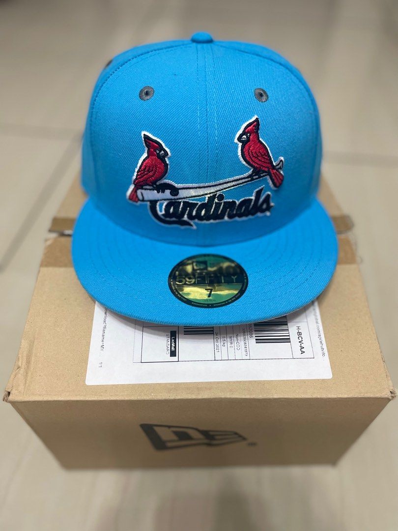 St Louis Cardinals Sky Blue New Era 59Fifty Fitted