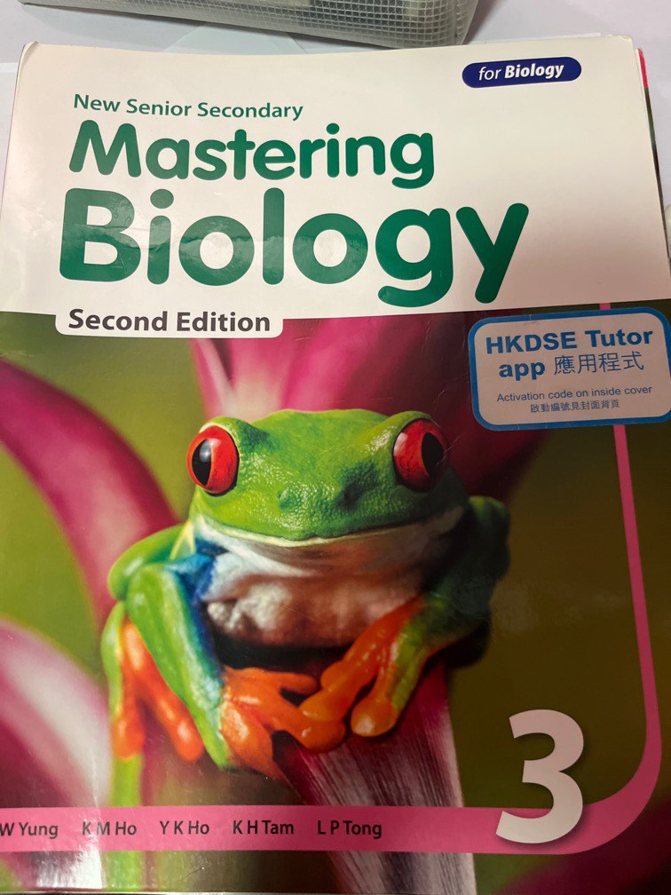 New Senior Secondary Mastering Biology 3, 興趣及遊戲, 書本 & 文具, 教科書 - Carousell