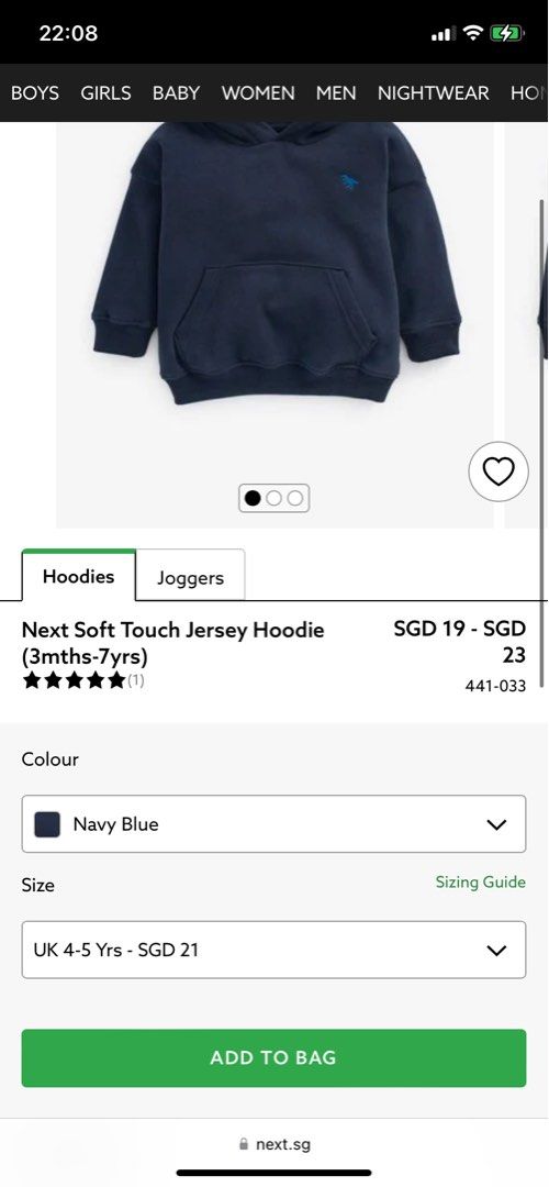 Next girls hoodies store