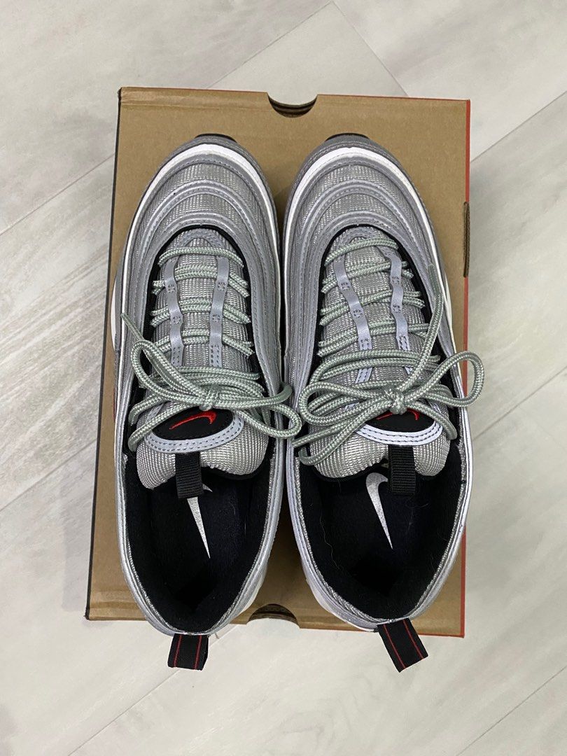 Air max 97 deals silver bullet insole