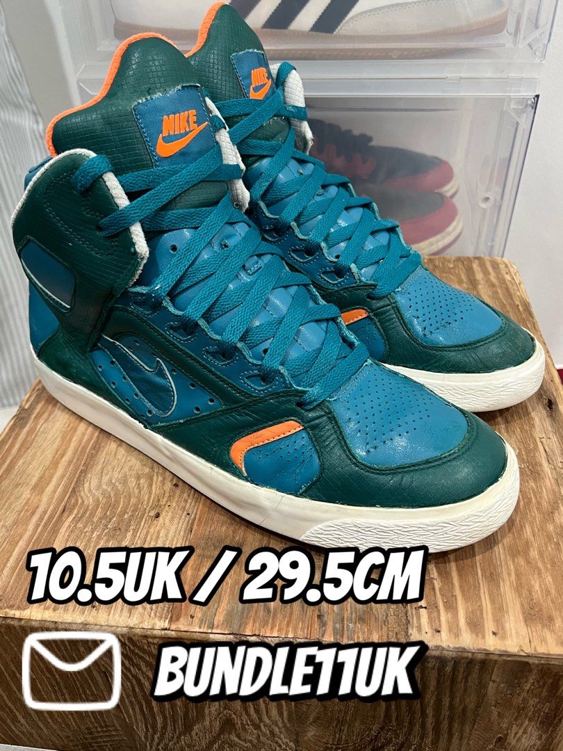 Nike Auto Flight High Bluegrass White 10.5UK Men s Fashion