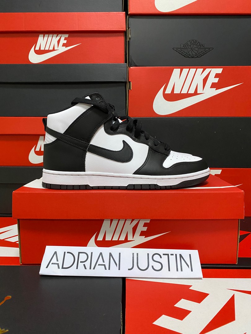 nike dunk hi panda