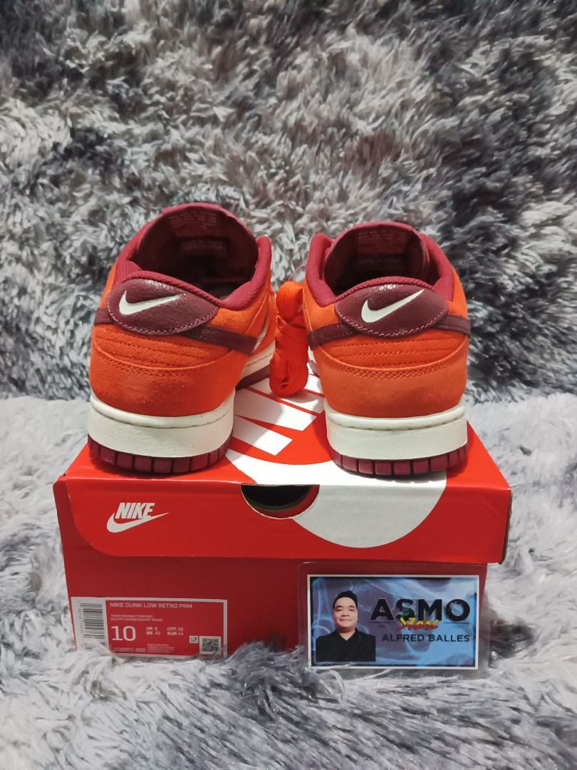 dunk low retro orange