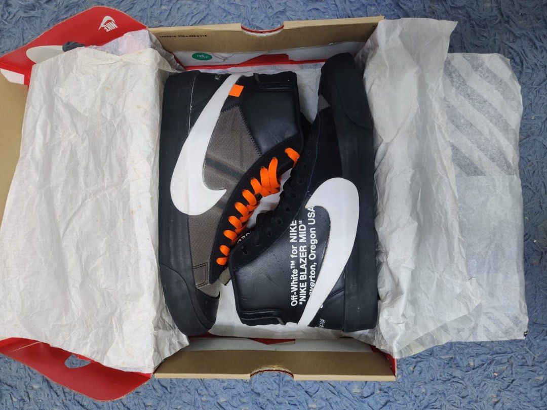 Off white blazer grim reaper laces online