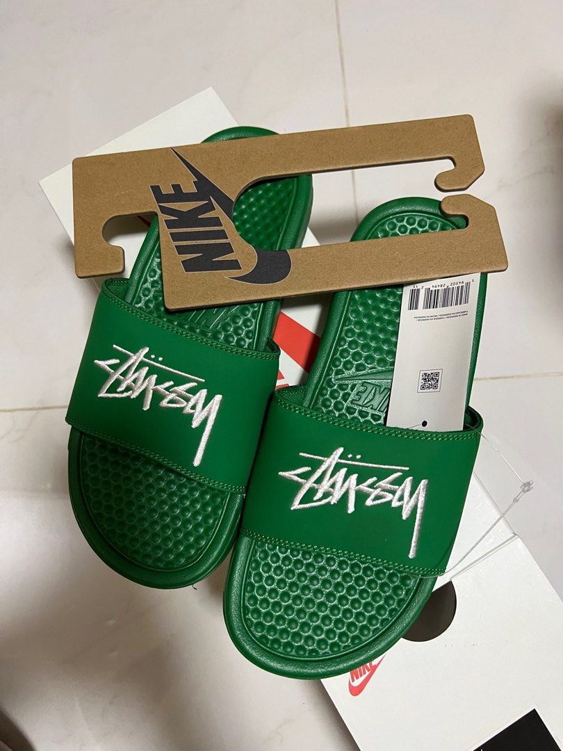 stüssy x nike slides