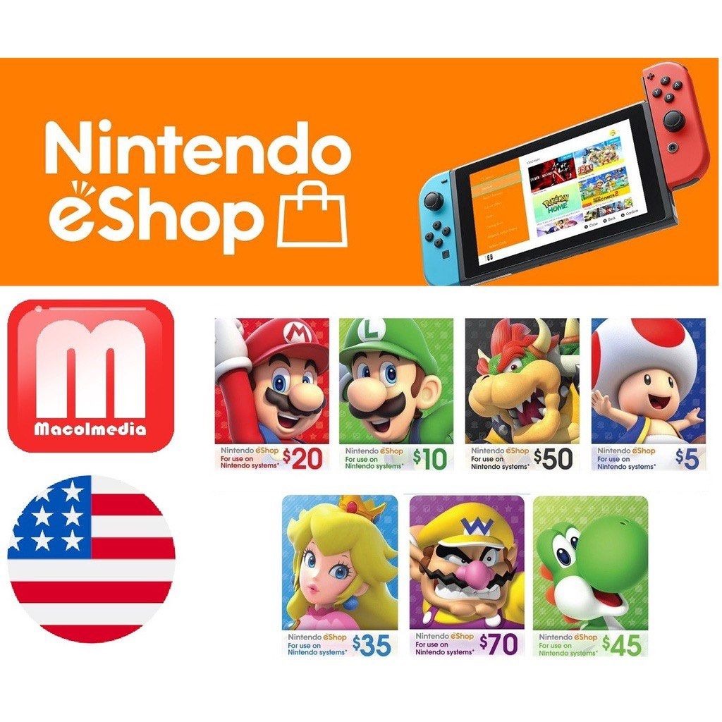  $45 Nintendo eShop Gift Card [Digital Code