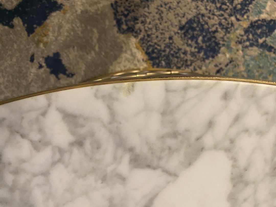 Nordic marble table coffee table