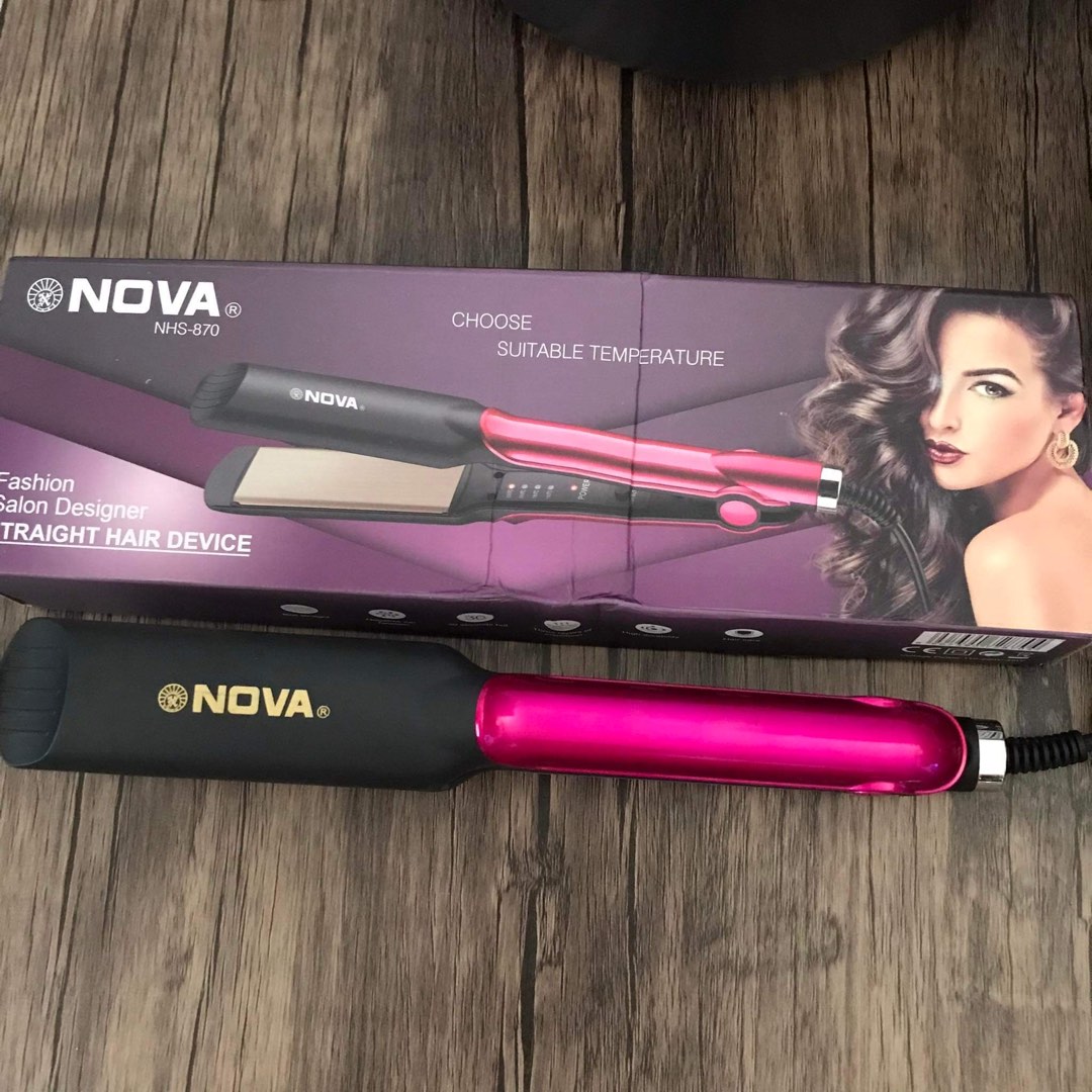 Nova nhs 900 hair straightener deals price