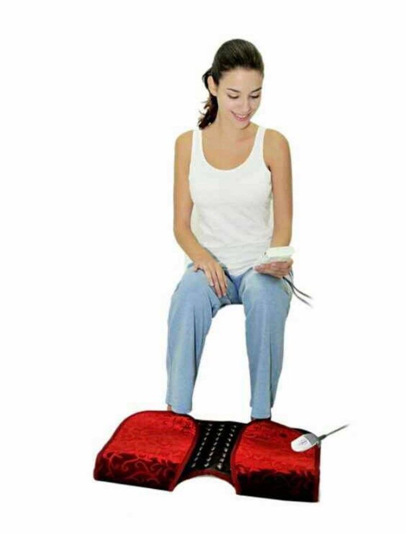 NUGA BEST HEATING PAD MASSAGE, Health & Nutrition, Massage Devices on