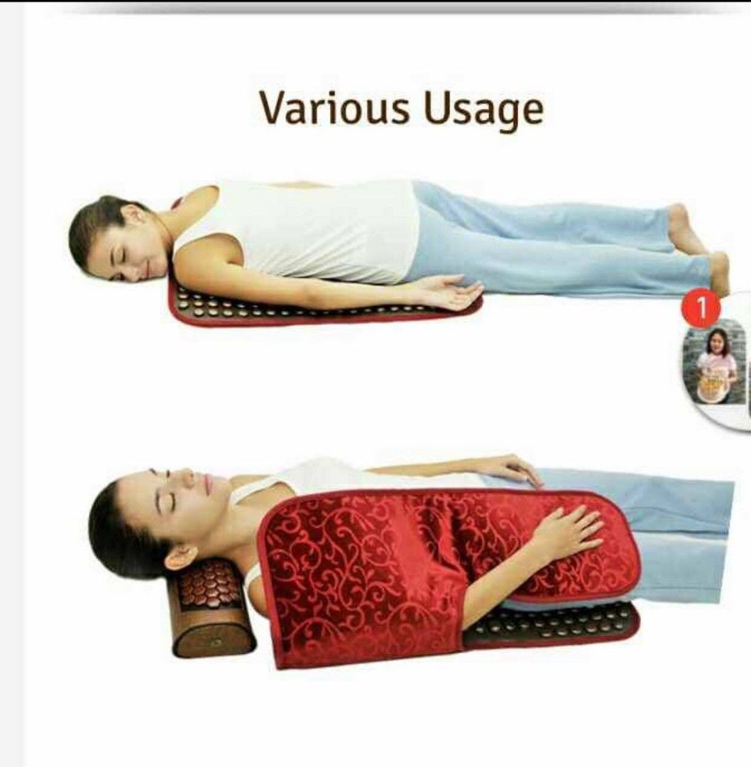NUGA BEST HEATING PAD MASSAGE, Health & Nutrition, Massage Devices on