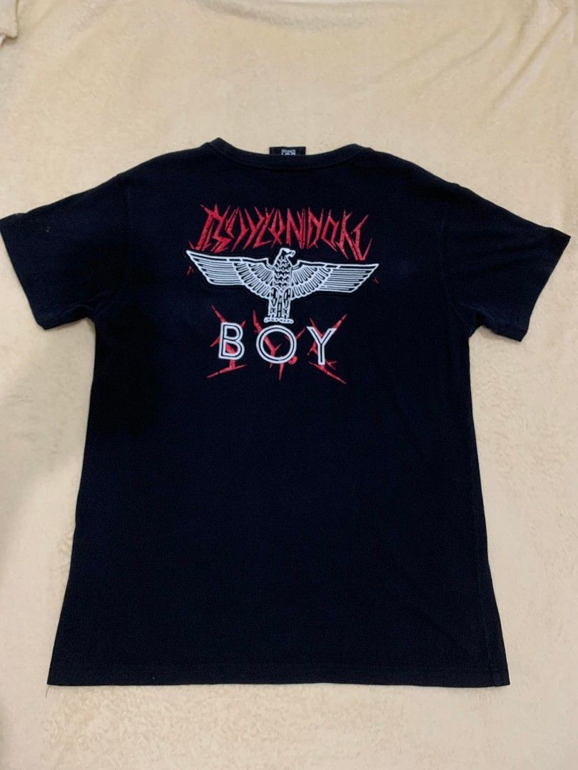 Original Boy London Black Shirt, Men's Fashion, Tops & Sets, Tshirts