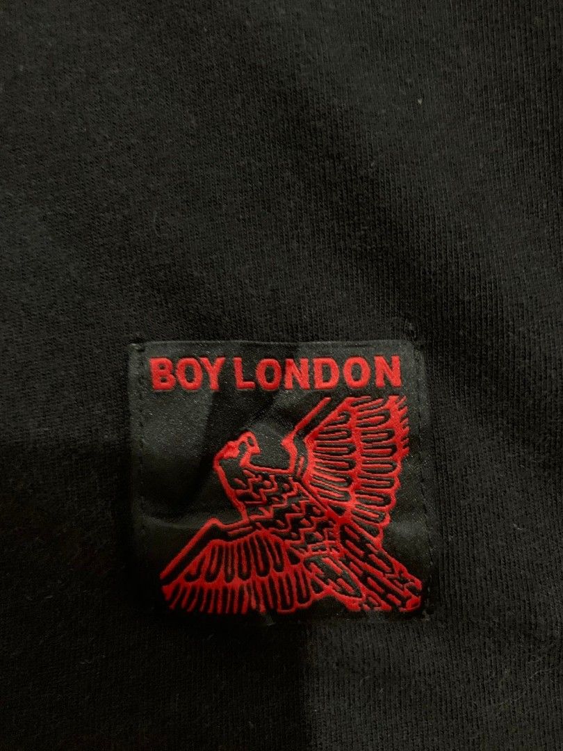 Original Boy London Black Shirt, Men's Fashion, Tops & Sets, Tshirts