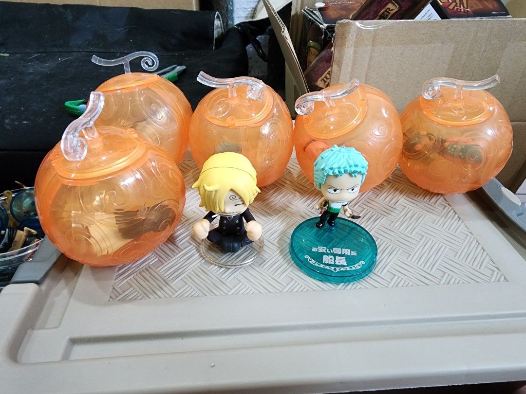 Original one piece devil fruit gashapon, Hobbies & Toys, Toys & Games