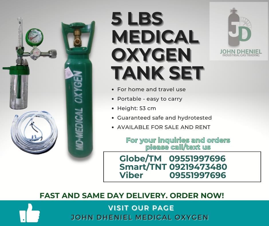 Oxygen Tank, Health & Nutrition, Medical Supplies & Tools on Carousell