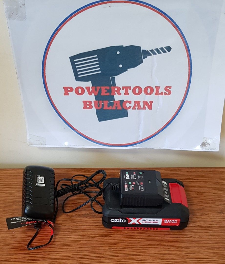 Ozito 18v sales battery charger