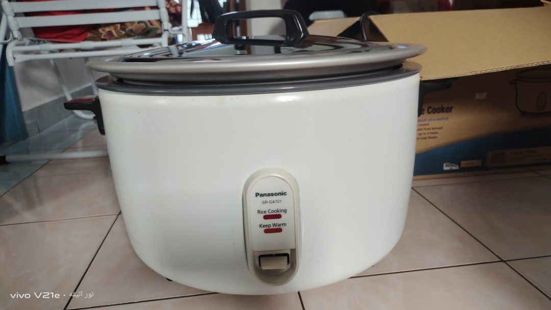 Panasonic SR Rice cooker 7.2 Liter, TV & Home Appliances, Kitchen