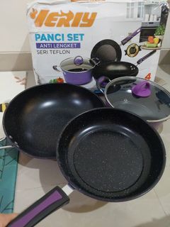 Panci set 3 in 1 Anti Lengket BARU