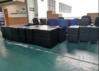 Pedestal, Cabinet, movable pedestal, Office, Documents, Display, Office Furniture Hari Raya Chinese New Year National Day Christmas Deepavali Used