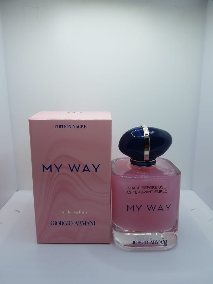 Perfume Giorgio Armani My way Nacre edition Perfume Tester QUALITY NEW in  box FREE POSTAGE, Beauty & Personal Care, Fragrance & Deodorants on  Carousell